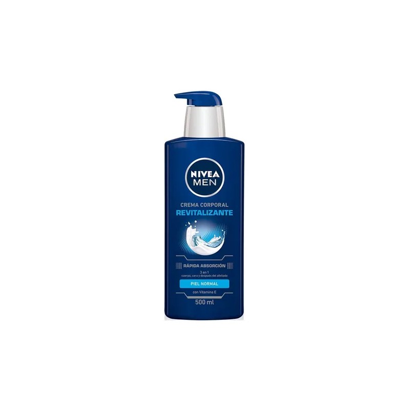 Crema Corporal Nivea Men 3 En 1 Con Vitamina E