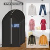 Asiulalt 5 Pack Garment Bag for Hanging Clothes, 55 Inch