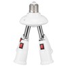 Light Splitter Socket 4 in 1 Bulb Splitter E26 E27