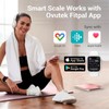 OVUTEK Smart Scale for Body Weight, Pink, BMI, and Body