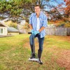 Dolibest Lawn Coring Aerator, Manual Grass Aerating Tool with Stainless