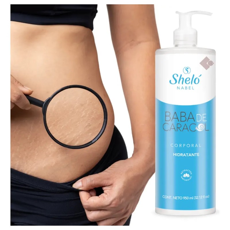 Baba De Caracol Shelo Regenerador Crema Corporal 950ml