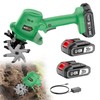 Muylux 20V Cordless Tiller Cultivator for Gardening, Electric Garden Tiller