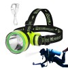 Unbranded Portable Rechargeable LED Diving Headlight Headlamp 500M Underwater Lighting