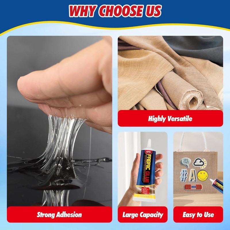 Fabric Glue Permanent,Clea