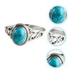 TEHAUX Pcs Elegant Ring for Women Western Jewelry Vintage Style