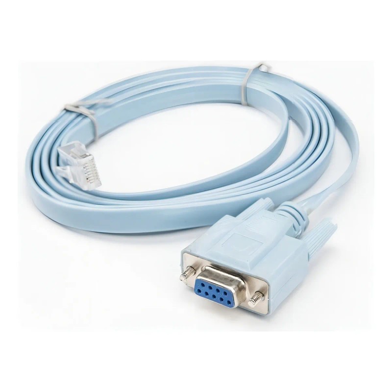 Cable Consola Savefree Rj45 a Db9 Hembra Rs232 Cisco 1.8m