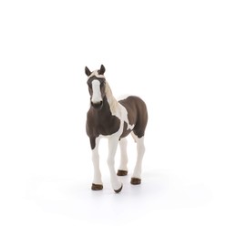 Schleich Farm World, Realistic Horse Toys for Girls and Boys, Pinto Mare Spotted Horse Figurine, Ages 3+
