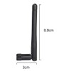 CENXIFJUDZ 2Pcs 2.4ghz WiFi Pc Desktop Wireless Antenna 3dbi with