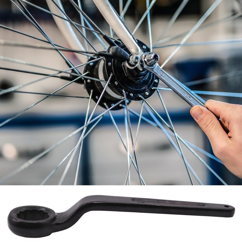 RUIAN 27mm Wrench Offset Single Head Box End Ring Type