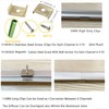 THMOOTHER Recessed LED Strip Channel Diffuser 10-Pack 6.56FT,23.5X7MM LED Tape
