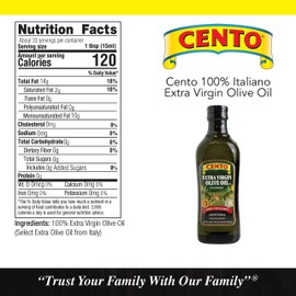 Cento 100% Italiano Extra Virgin Olive Oil 16.9 OZ