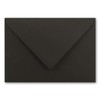10 x metallic gold lined envelopes DIN C5, black, 156