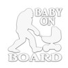 Bigfoot Decal Baby on Board tp 1260 6 inch sticker squatch sasquatch