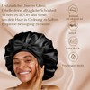 Yanibest Silk Sleep Hat for Women Double Layer Satin Lined