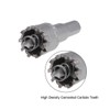 sourcing map 20mm Carbide Hole Cutter, Hole Saws for Stainless