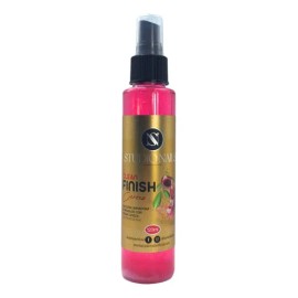 Quitaesmalte Studio Nails Clean Finish de Cereza, 120 mL Líquido Profesional con Acetona                                                              