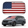 D-Lumina Windshield Sun Shade American Flag for 2018-2025 Honda Odyssey