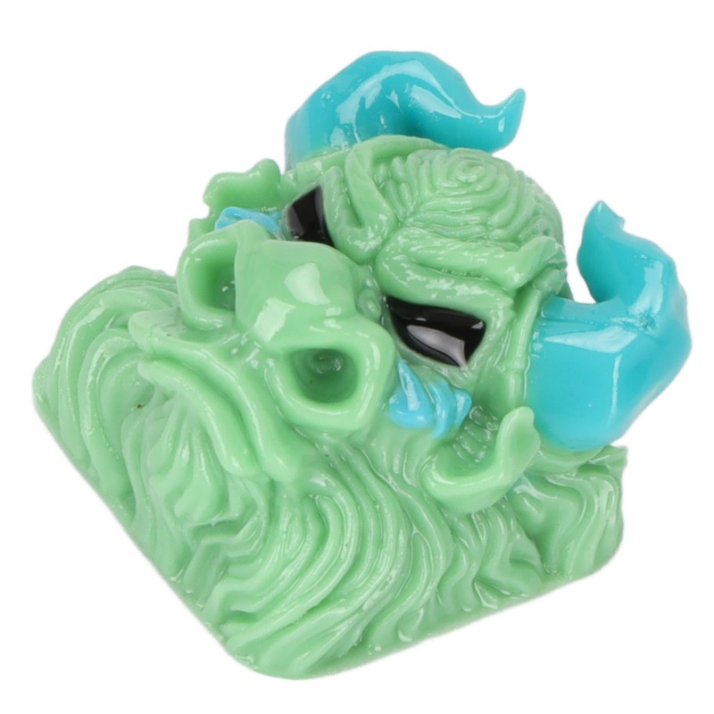 Custom Keycaps Hand Carved Cow Pattern OEM R4 Gaming Resin