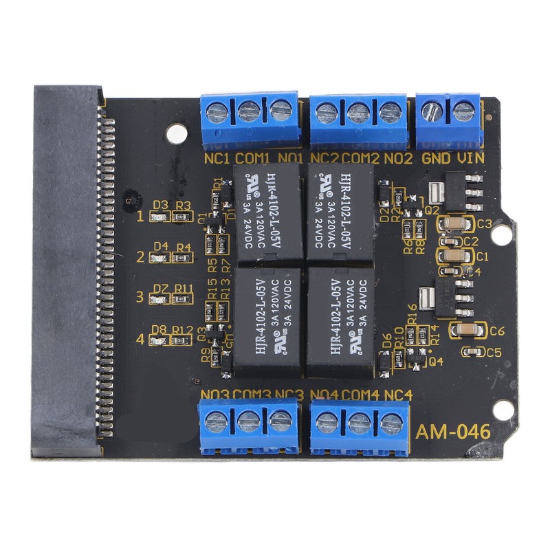 Relay Module 4 Channel High Level Trigger Relay Expansion Board