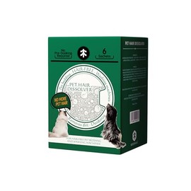 Seedshub Pet Hair Remover for Laundry, Pet Hair Dissolver for Washing Machine, 96.7% Dissolution Rate, Dog Hair Remover, Cat Hair Remover, 6 Sachets (1 Box), Up to 6 Washes, Use Self/Tub Clean Mode