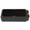 Cooling Radiator Double Layers 8 Pipes G1/4 Thread Double Fans