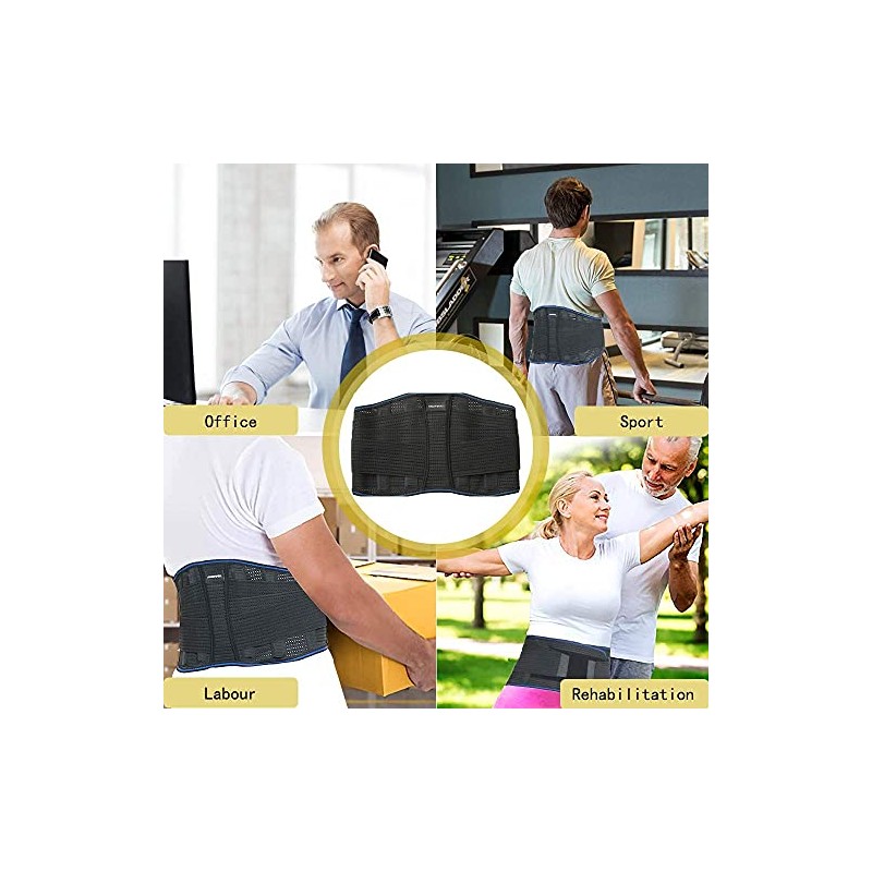 Soporte lumbar para el dolor de espalda baja - Relieve