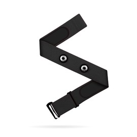 Frontier X Replacement Heart Rate Chest Strap, Compatible with Frontier X2 Wahoo Tickr Polar Garmin HRM Coospo - Heart Rate Monitor Strap Replacement (Black, Small)