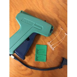 NAHANCO T3-16 Small Unstrung Coupon Tags, Printed Perforated Price Tags, Clothing Size Tags, Dark Green 1000/ctn.