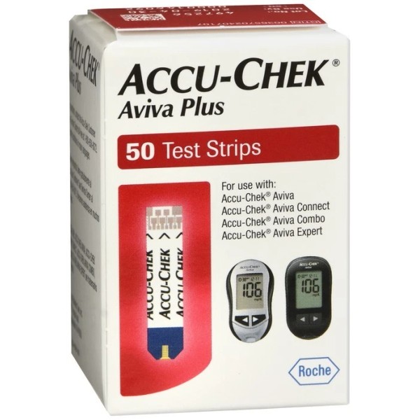 ACCU-CHEK Aviva Plus Test Strips 50 EA