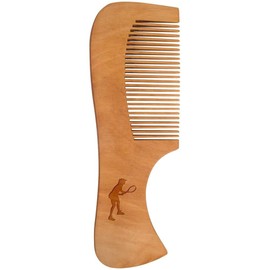 'Tennis Player' Wooden Comb (HA00052735)