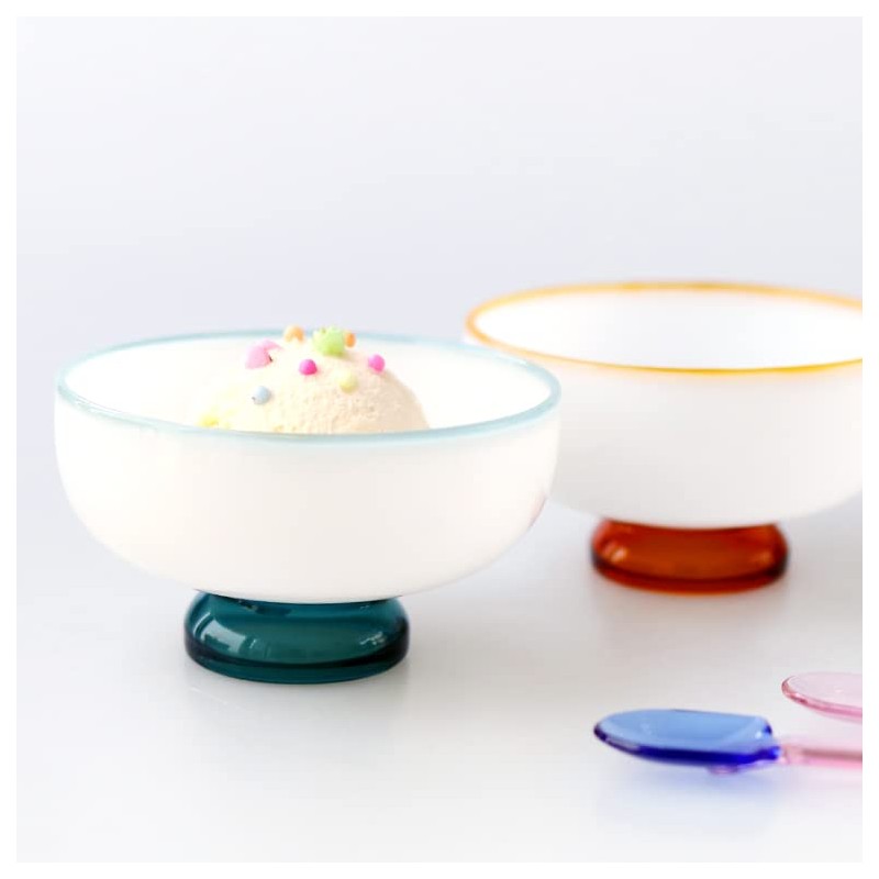 Amabro Snow Bowl amabro SNOW BOWL 1683 White x Amber