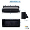 Camp'N RV Exhaust Vent Cover (Black) - Perfect RV Stove