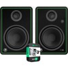 Mackie CR5-X 5 inch Creative Reference Multimedia Studio Monitors Bundle