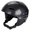 Tontron Adult Whitewater Kayaking Canoeing Watersports Helmet (Gloss Black Fiber