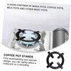 TEHAUX 6Pcs Coffee Pot Holder Durable Gas Stove Bracket Stable