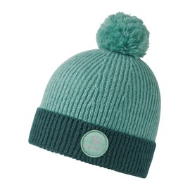 Ziener Unisex Kids Bobble Hat Knitted Fleece Lining Wool Content Iken