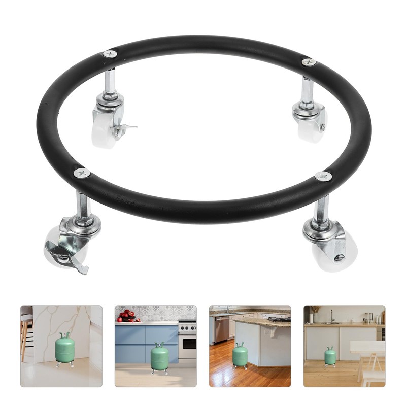 Movable Propane Cylinder Base, Fixed Propane Tank Tray with Brake