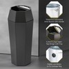 Dyna-Living Commercial Heavy-Duty Trash Cans Outdoor Garbage Can with Lid