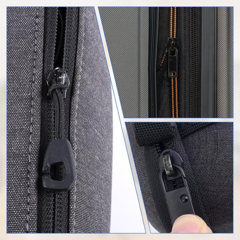 Gosknor 8pcs Zipper Pull, Detachable Zipper Tab Replacement Repair Kit