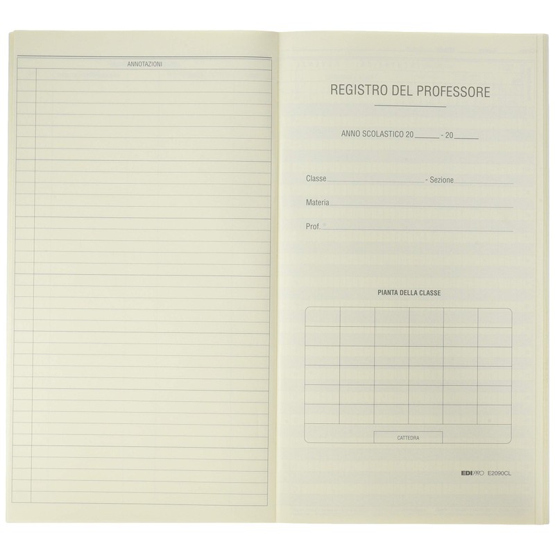 EDIPRO - E2090CL6-6 Class Professor Register 31x17