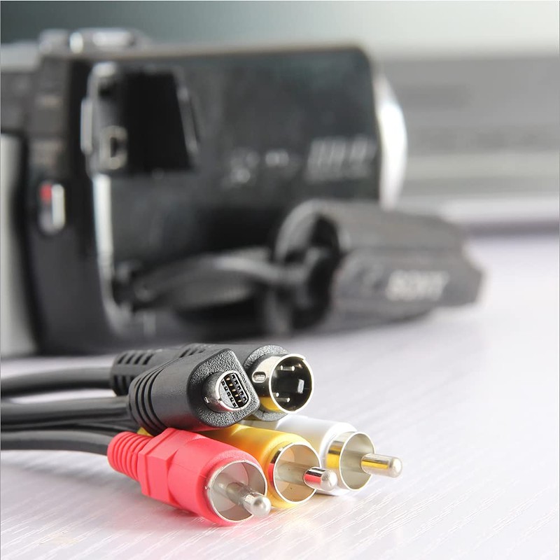 GONOLOWAY VMC-15FS Replacement AV A/V TV Video Cable VMC-30FS 10Pin