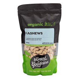 Honest to Goodness Organic Raw Cashews 500 g