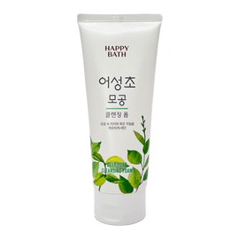 Happy Bath 해피바스 어성초 모공 클렌징 폼 200g Happy Bath Mugwort Pore Cleansing Foam 200g