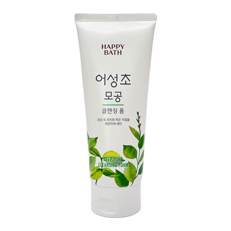 Happy Bath 해피바스 어성초 모공 클렌징 폼 200g Happy Bath