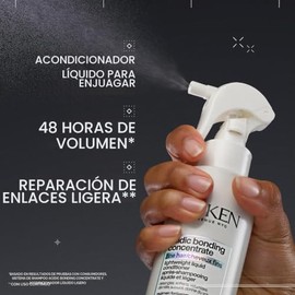 Acondicionador lquido ligero Bonding Redken para reparacin del cabello daado  Dar volumen y acondicionar  Concentrado de enlace cido  Acondicionador  