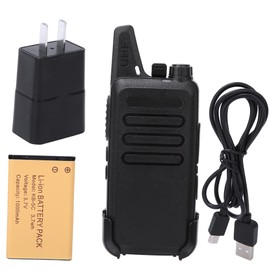 5W Two Way Walkie Talkie Handheld Rechargeable Civilian Radio Walkie Talkie