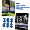 8Pcs Trampoline Pole Caps for Small Trampolines Durable Plastic Rod