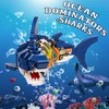 Shark Building Set Shark Building Blocks Toys for 6 7