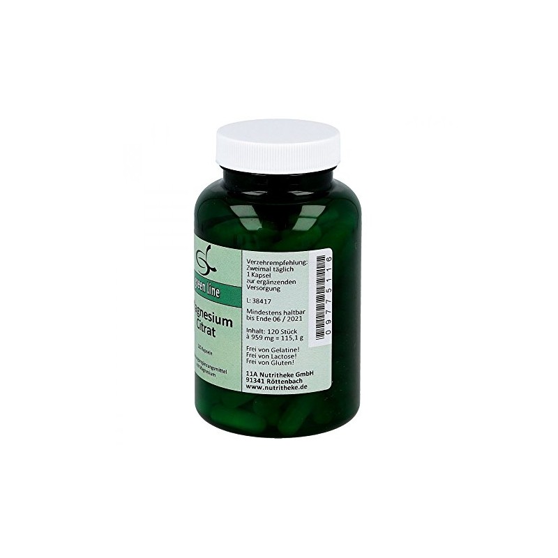 Magnesium Citrate Capsules Pack of 120